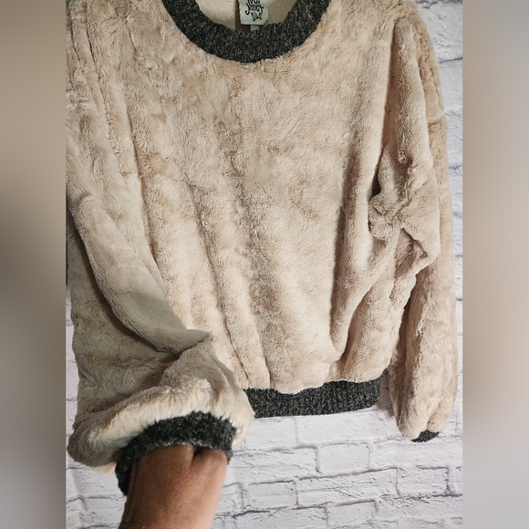 Ivy Jane size M faux fur sweatshirt. - Picture 4 of 4
